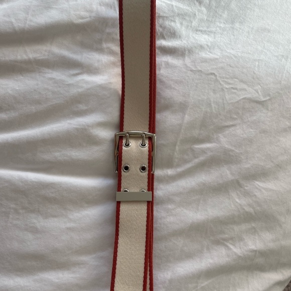 Hermes canvas belt like new
